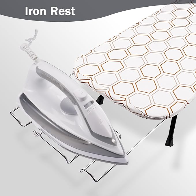 SheeChung Small Tabletop Ironing Board 32" Lx12 W, Folding Ironing Board