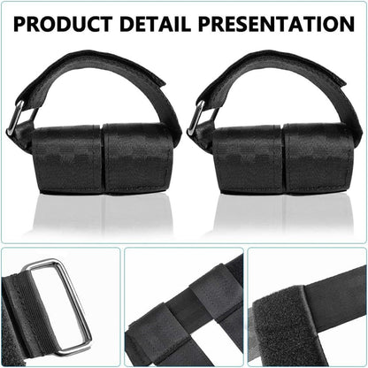 Dumbbell Foot Attachment, 2 Pcs Tibialis Trainer Strap Leg Lifting Weight Holder, Adjustable Ankle Weights Ankle Straps for Weight Lifting, Leg Workouts, Hip Flexors, Shin Splint, Hamstring Curls
