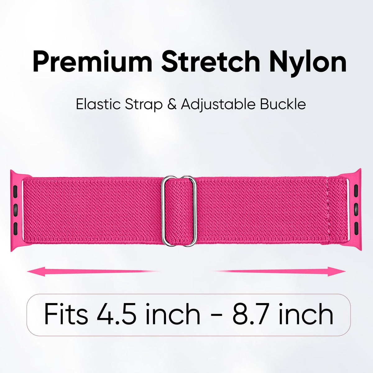 10 Pack Stretchy Bands Compatible with Apple Watch Band 40mm 38mm 41mm 42mm 44mm 45mm 46mm 49mm Women Men, Water-Resistant Solo Loop Elastic Sport Straps for iWatch Series 11 10 9 8 7 6 5 4 3 SE Ultra