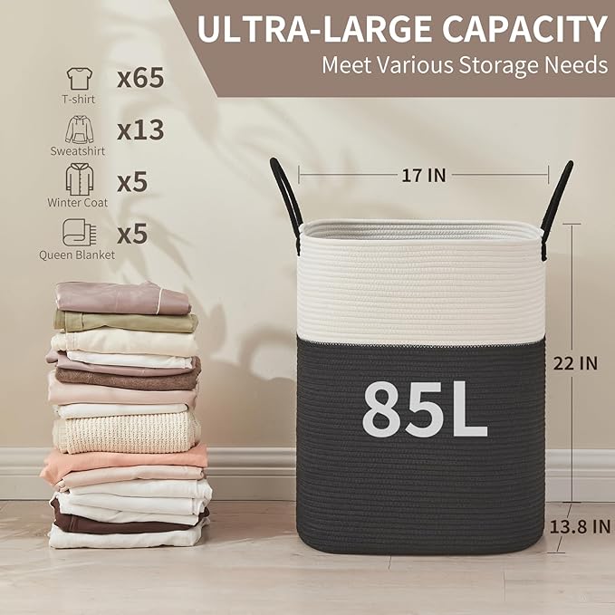 Laundry Basket with Handles