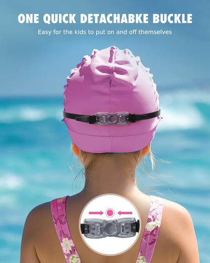 Aegend Kids Swim Goggles, Pack of 2 Swimming Goggles for Children Boys & Girls Age 3-14