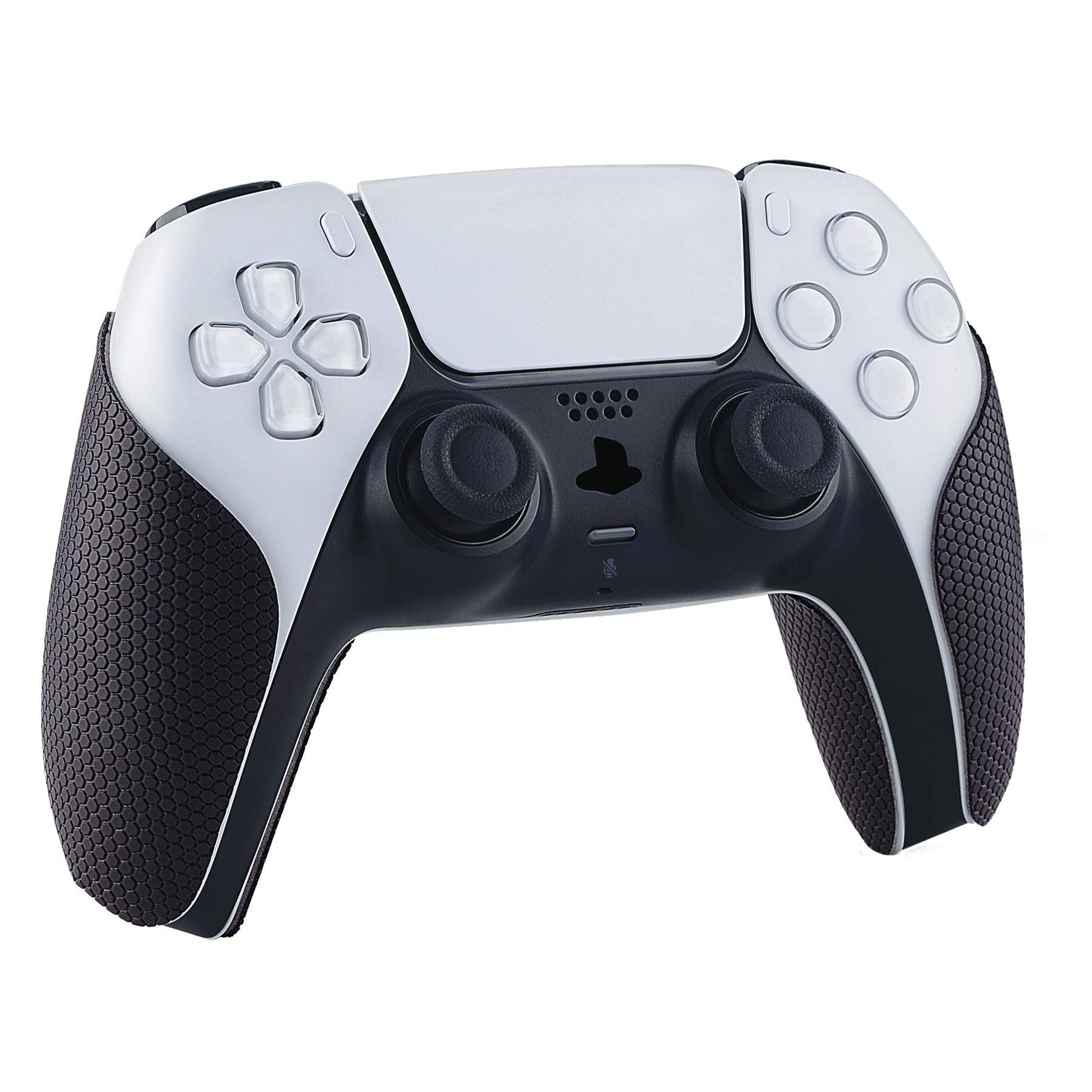 eXtremeRate PlayVital Anti-Skid Sweat-Absorbent Controller Grip for ps5, Professional Textured Soft Rubber Pads Handle Grips for ps5 Controller
