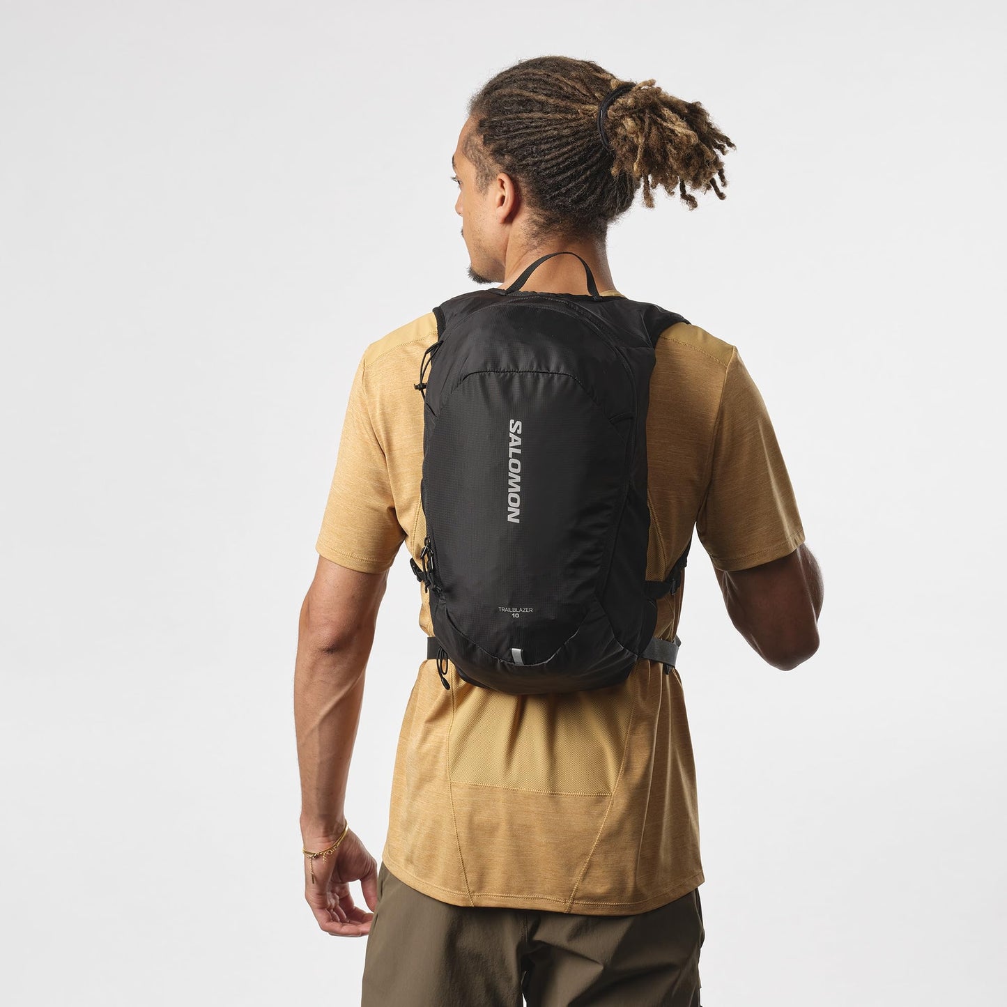 Salomon Trailblazer 10 Unisex Hiking Backpack, 10L Versatile, Easy to Use, and Comfy & Light, Black
