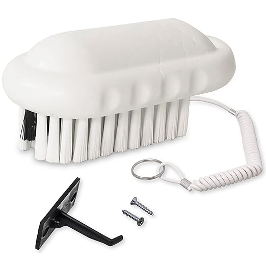 SPARTA Nail Scrub Brush Commercial-Grade, Heavy-Duty Hand and Fingernail Brush