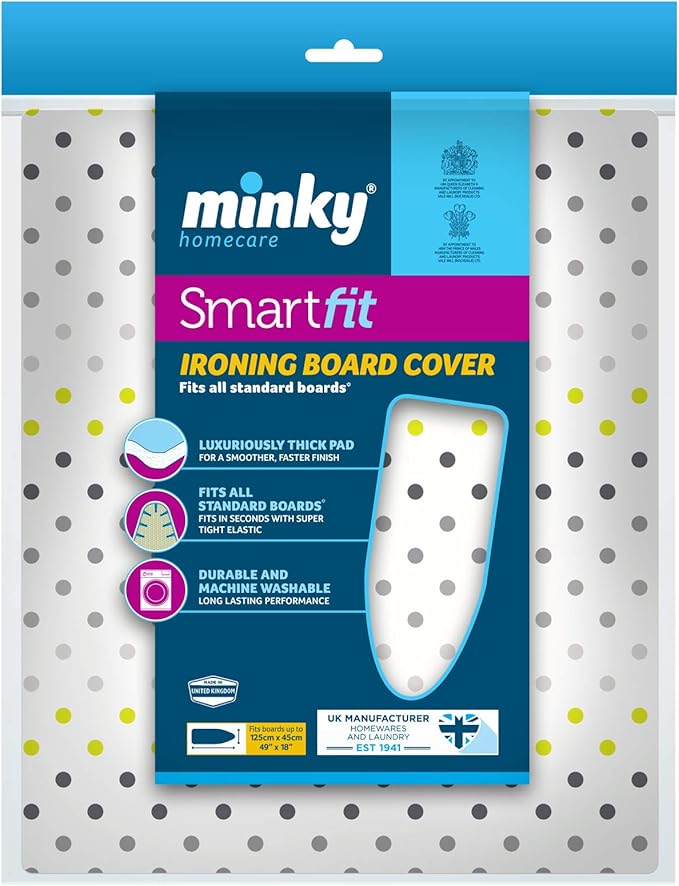 Minky Homecare SmartFit Ironing Board Cover and Pad
