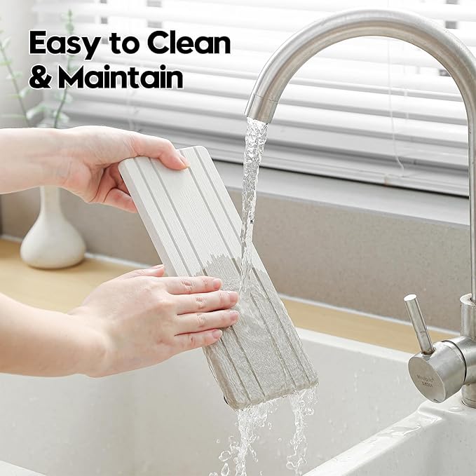 3 Pack Diatomite Stone Sink Tray, Water Absorbing Mat