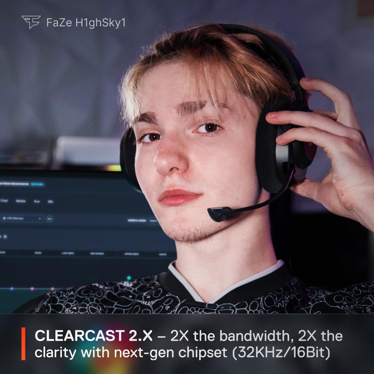 SteelSeries Arctis Nova 5 Wireless Multi-System Gaming Headset — Neodymium Magnetic Drivers — 100+ Audio Presets — 60 HR Battery — 2.4GHz or BT — ClearCast Gen2.X Mic — PC, PS5, PS4, Switch, Mobile