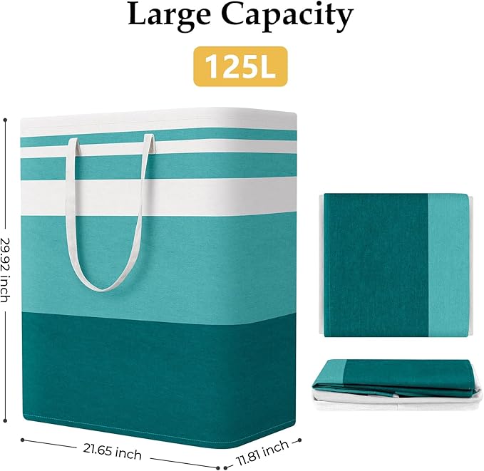 StorageRight Large Collapsible Laundry Basket Hamper