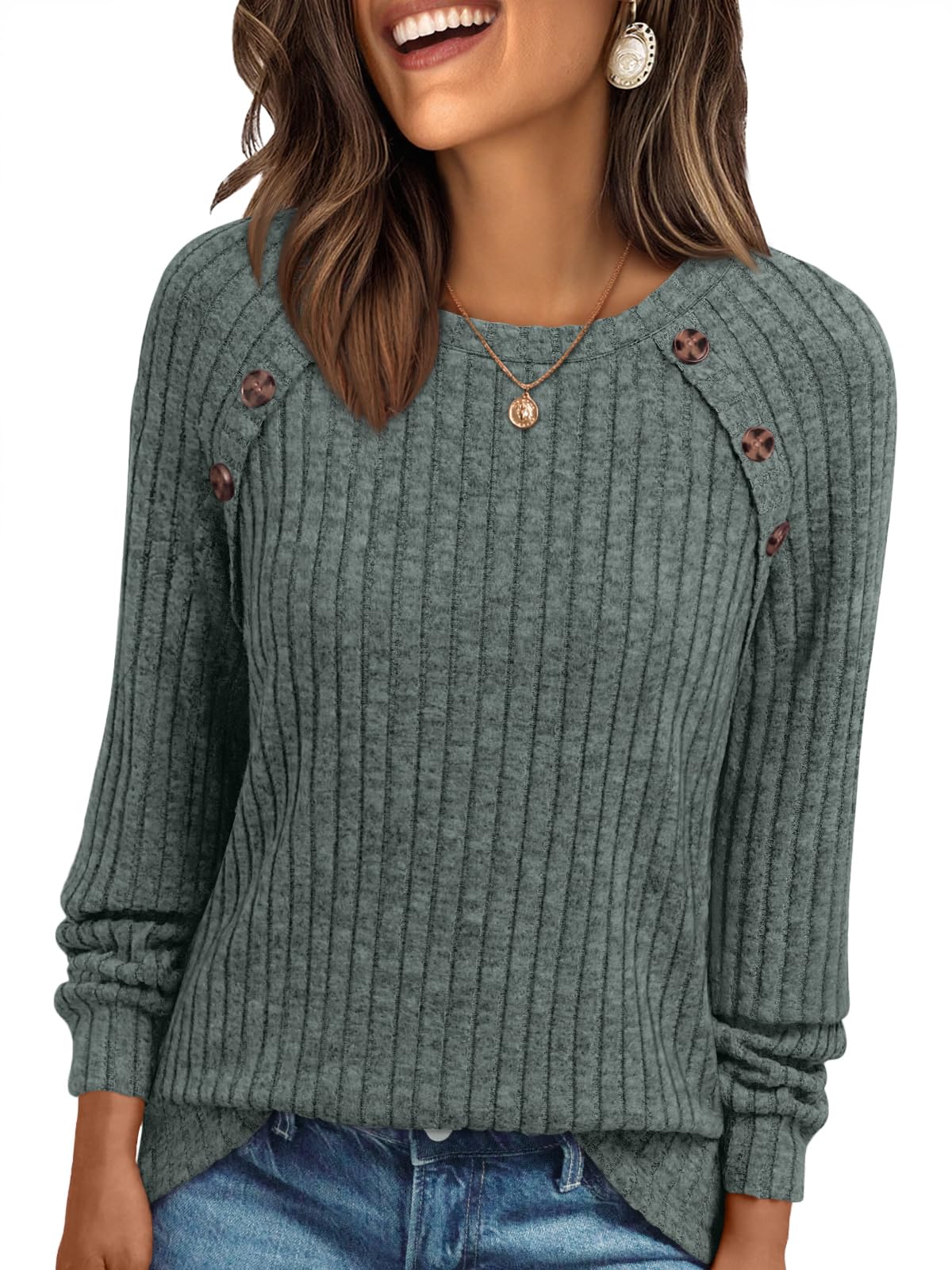 AUTOMET Womens Long Sleeve Tshirts Business Casual Tunic Work Tops Fashion Cute Sweaters Fall Outfits 2025 Dressy Blouse