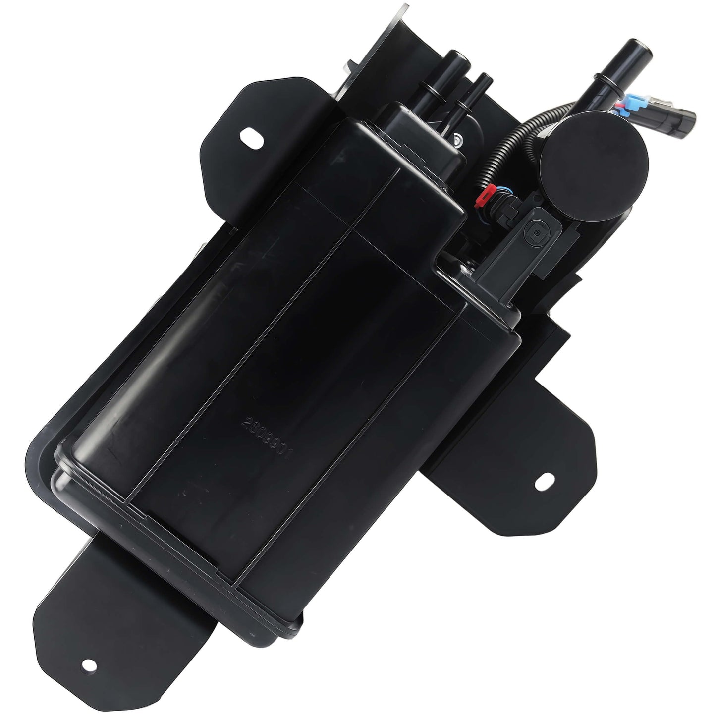 ALVEXO Fuel Vapor Canister with Holder Assembly Compatible with Hyundai Santa Fe 2007 2008 2009 2.7L 3.3L V6 | EVAP Charcoal Canister Replacement | Replaces OE 31410-0W000, 31410-2B300, CP3262