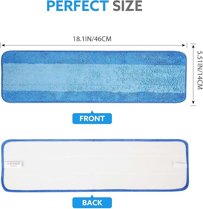 6 Pack Microfiber Cleaning Pads are Compatible