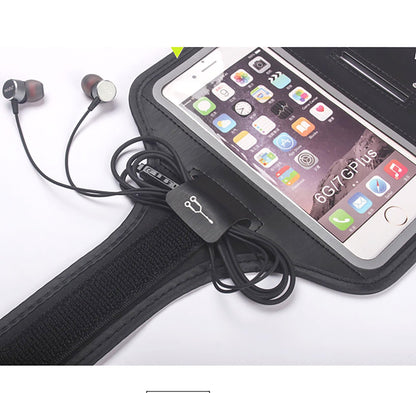 Waterproof Cell Phone Armband, 6.8 Inch x 3.2 Inch Enlarge Phone Bag Phone for Running, Footing, Sports and Mountaineering (Blue)