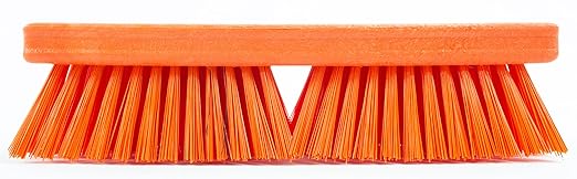 SPARTA Plastic Floor Scrub Brush, Brush Head Only, Deck Brush