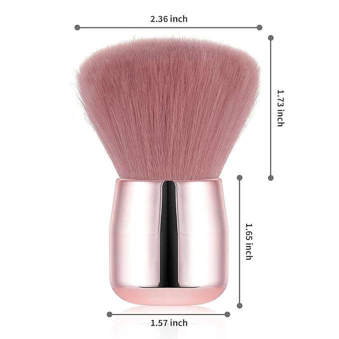 Vaincre Nail Art Dust Powder Remover Brush, Soft Nail Art Dust Cleaner Brush