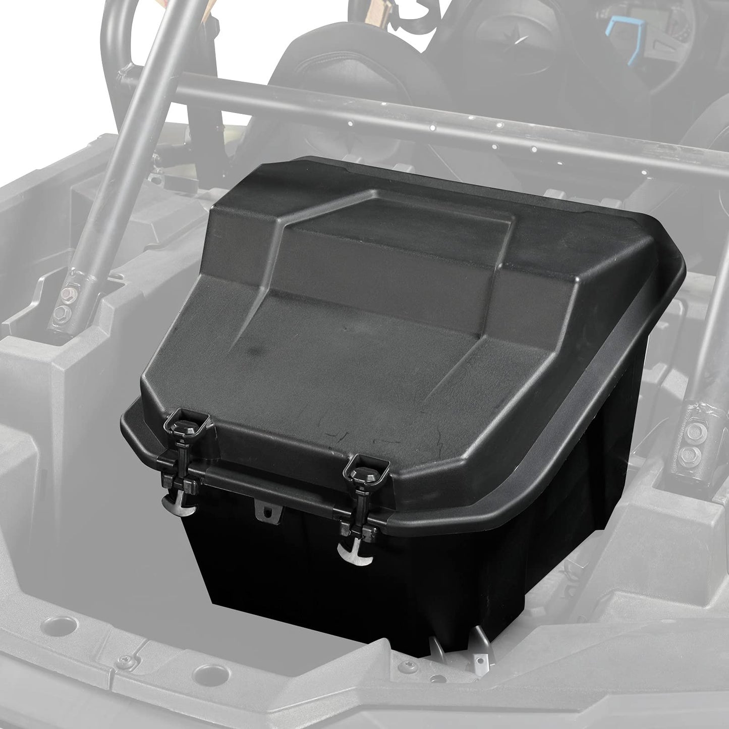 KIWI MASTER Rear Cargo Box for 2014-2023 Polaris RZR XP 1000 900 Turbo, 2020-2026 RZR Trail/S Accessories Replace OEM # 2881193 Waterproof 69 QT Bed Storage Bin