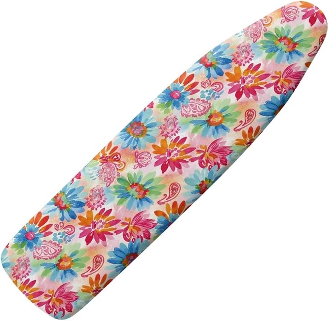 Paisley Floral Standard Ironing Board Cover Heat Reflective Ironing Mat