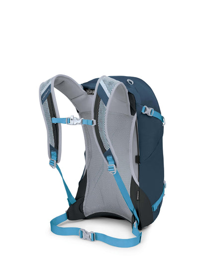 Osprey Hikelite 26L Unisex Hiking Backpack – Lightweight Daypack with Breathable Backpanel and Raincover – Ideal for Day Hikes, Travel, and Everyday Use in Any Weather, Atlas Blue