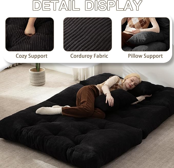 Folding Sofa Bed, Convertible Sleeper Chair