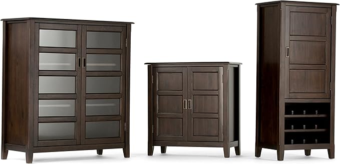 SIMPLIHOME Burlington Storage Cabinet