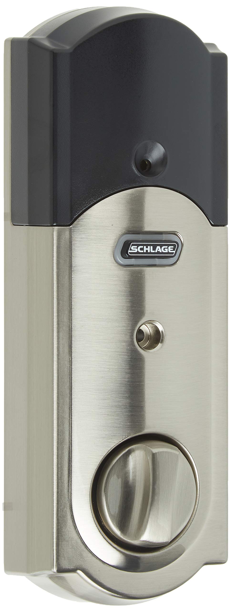 SCHLAGE Connect Camelot Touchscreen Deadbolt Smart Lock w/ Alarm (Aged Bronze)