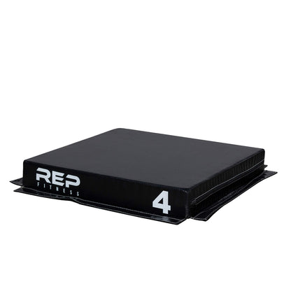 Rep Foam Soft Plyo Box for Plyometric Exercises and Conditioning - 4 inch Height