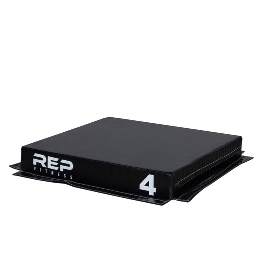 Rep Foam Soft Plyo Box for Plyometric Exercises and Conditioning - 4 inch Height
