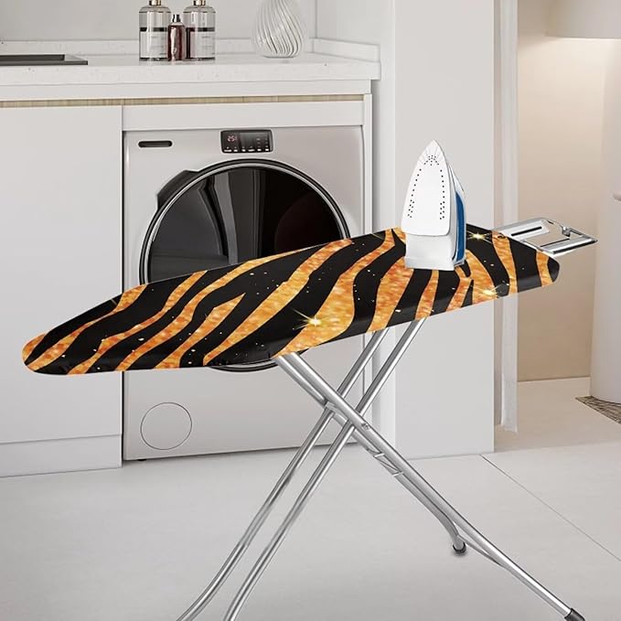 GLENLCWE Wild Bronze Stripe Ironing Board Cover