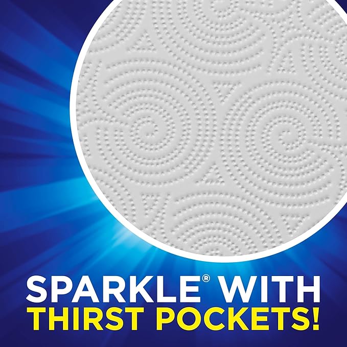 Sparkle Pick-A-Size Paper Towels, 6 Rolls = 11 Regular Rolls, Everyday Value