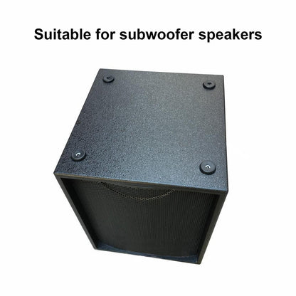 Howonder Rubber Feet, Speaker Rubber Feet,16 Pack 40mm x 10mm, Use for Subwoofer Feet, Speaker Feet, Road Case Feet，Cutting Board feet,Furniture Feet, 1.6“ W x 0.4” H（Black）