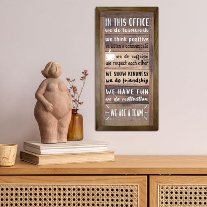 In This Office Decor, Human Resources Gifts, Rustic Office Rules, Hanging Wall Decor, the Offices Décor, Human Resources Offices Decors A074