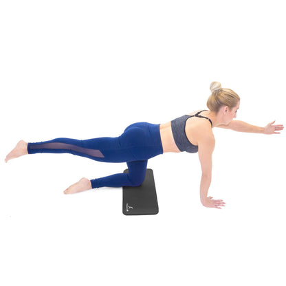 ProsourceFit Extra Thick Yoga Knee Pad and Elbow Cushion 15mm (5/8”) Fits Standard Mats for Pain Free Joints in Yoga, Pilates, Floor Workouts