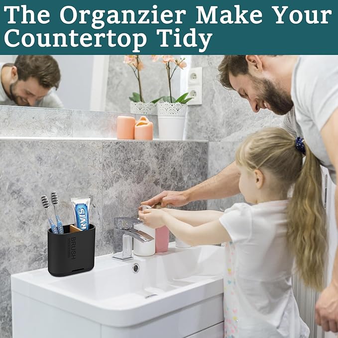 Toothbrush and Toothpaste Holder