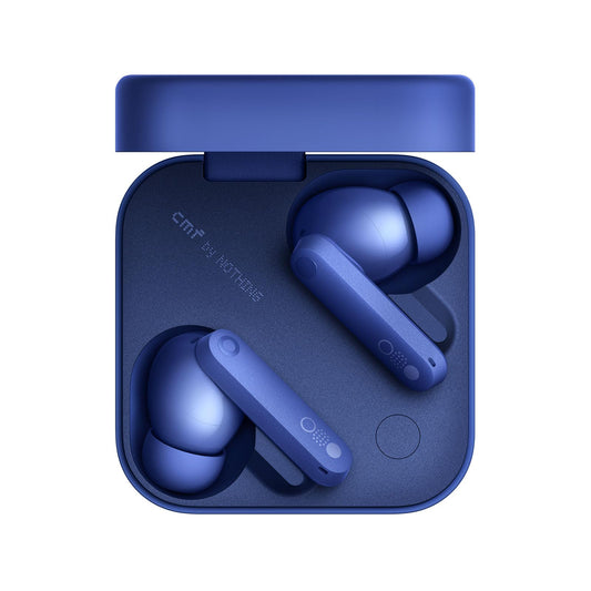 CMF Buds Pro 2 Wireless Earbuds with Smart Dial, 50dB Hybrid Noise Cancelling Earbuds Wireless Bluetooth 5.3, 11mm Bass with LDAC, 6 Hi-Res Audio Mics, 43H Playtime, Fast Charging Case, Blue