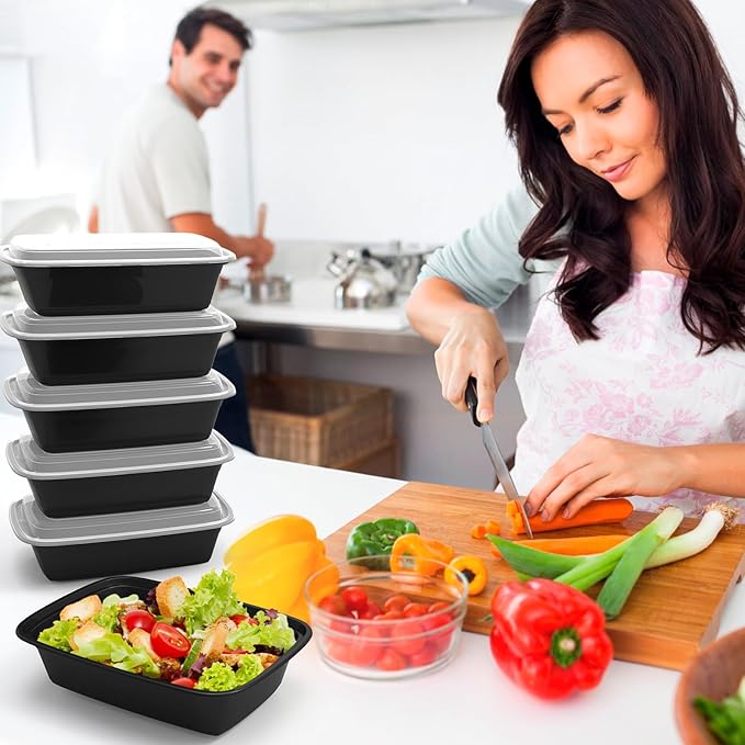 Meal Prep Containers Reusable 38oz