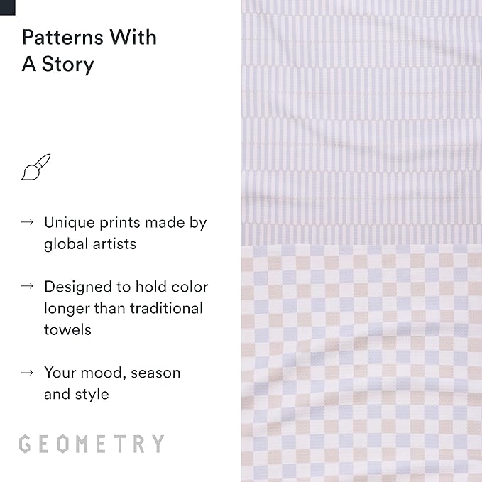 GEOMETRY Kitchen Tea Towels