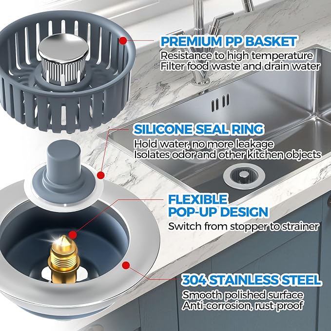 zaa Kitchen Sink Drain Strainer