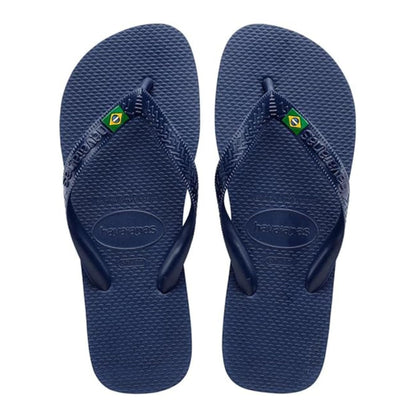 Havaianas - Top Brasil, Comfortable, Durable and Lightweight Flip-Flops, with Non-Slip Sole, Brazilian Flag on the Straps, Adults Unisex