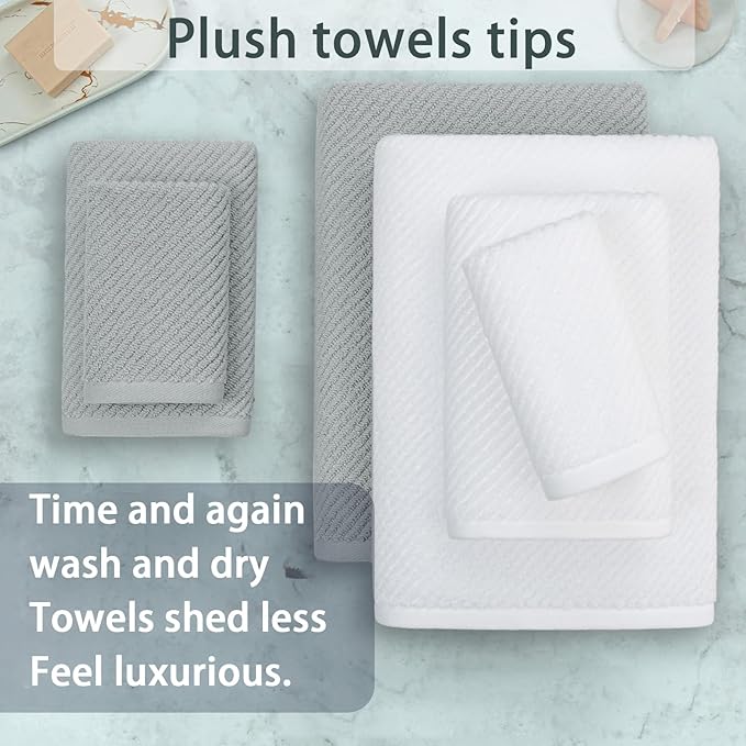 VOOVA & MOVAS Bathroom Towel Set