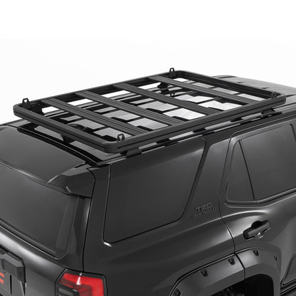 Rough Country Roof Rack System for Toyota 4Runner (2025-2026) - Aluminum Overland Cargo Carrier with T-Slot Mounting System, Adjustable Cross Bars