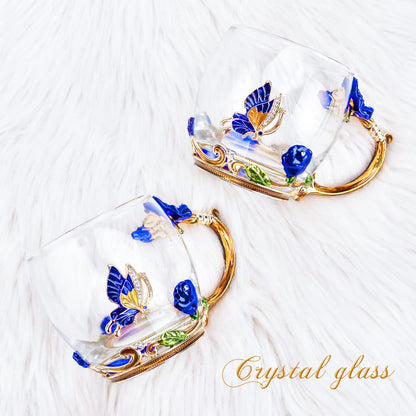 OEAGO Gifts for Mom Women Valentines Day Gifts for Her Glass Coffee Enamels Mug Best Birthday Valentine's for Girlfriend Wife Mothers Day from Daughter Son Tea Cup Stocking Stuffers Christmas