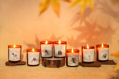 German Shorthaired Pointer Gifts, GSP Gift, Smells Like German Shorthaired Pointer Farts Candle - Lavender & Eucalyptus, Crafted by Natural Soy Wax & Natural Essential Oils