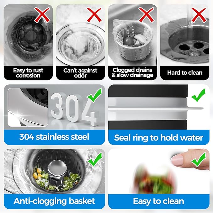 Kitchen Sink Drain Strainer