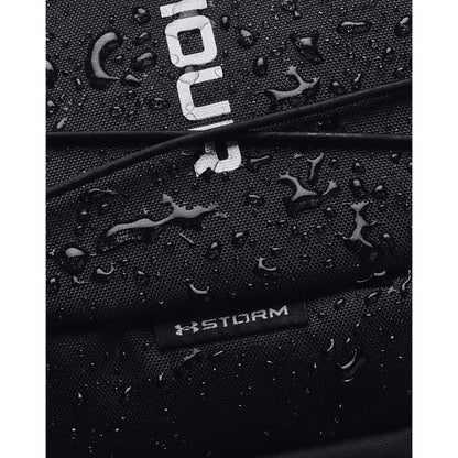 Under Armour Unisex-Adult Hustle Sport Backpack , Black (001)/Silver , One Size Fits All
