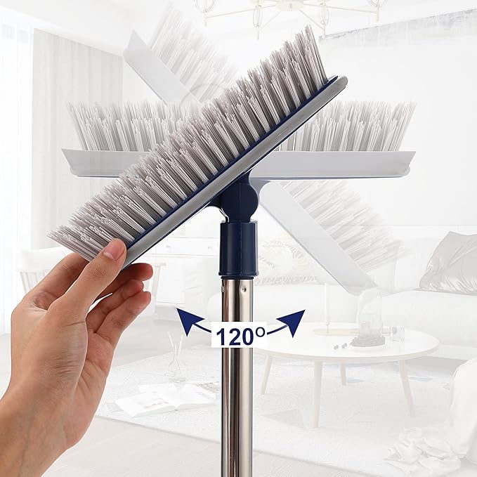 2 in 1 Floor Scrub Brush Grout Brush