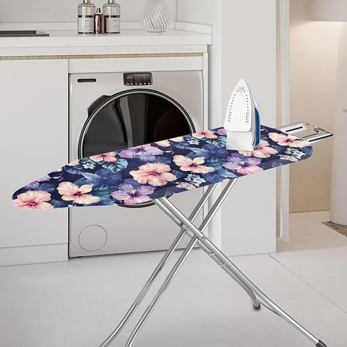 Hibiscus Butterfly Printed Ironing Board Cover Household Iron Board Covers