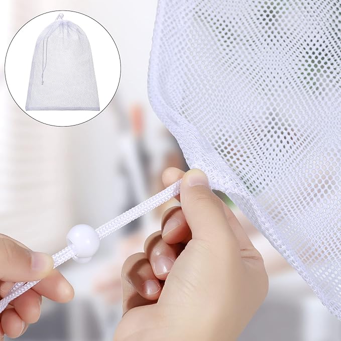 TecUnite 10 Pcs Mesh Laundry Bags