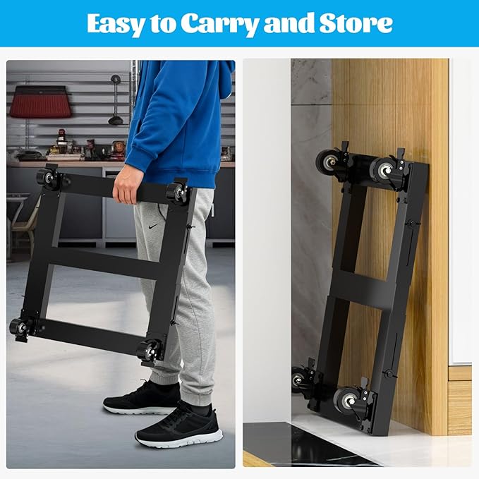 Adjustable Moving Dolly, Furniture Dolly Heavy Duty 1200 Lbs Load Capacity