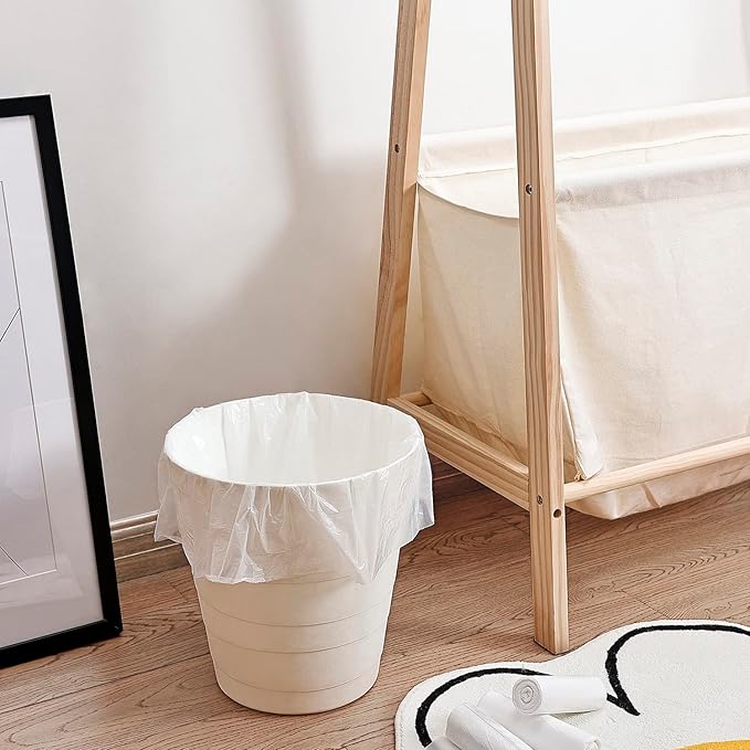 4 Gallon Small Trash Bags, Transparent