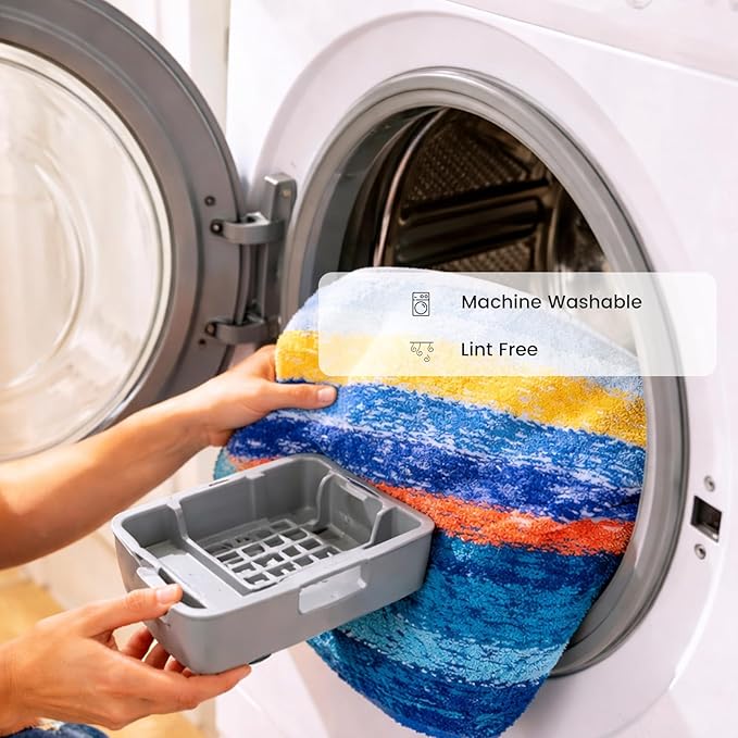 SEMAXE Bath Towel Set of 8 Include 2 Bath Towels, 2 Hand Towels, 4 Washcloths