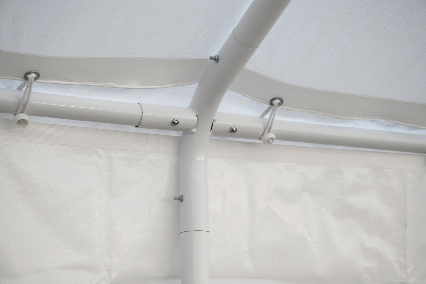 ShelterLogic SuperMax™ 18 x 40 x 11 ft White Canopy Enclosure Kit (Fr Rated - Frame And Canopy Sold Separately)